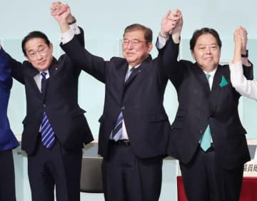 林氏が石破、岸田氏の起用に含み　総裁就任時「オール自民だ」