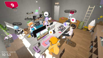 理想のお部屋に集まってみんなで作業。“集中支援”ゲーム『gogh』Steam版マルチプレイ機能が正式リリース！過去最大30%オフセールも実施中