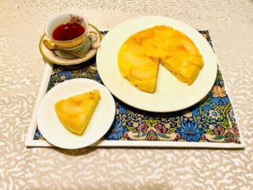 フライパン1つで出来る！秋スイーツ「梨のタルト・タタン」