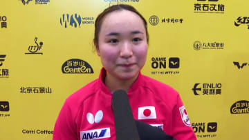 伊藤美誠 年内最後のグランドスマッシュに「去年より上に行きたい。完全アウェーをホームに変える」【卓球 チャイナスマッシュ】