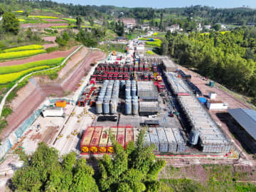 中国・大慶油田の川渝探査区、天然ガス生産量累計40億立方メートル超す