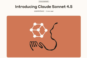 Claude Sonnet 4.5公開　「コンピュータ活用で最良のモデル」