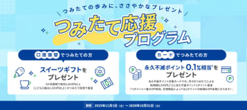 “はじめて”も“ずっと”も応援！セゾン投信「つみたて応援プログラム」スタート　～これから始める方も、続けている方も。あなたの資産形成を応援します～
