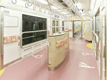 京王、大型フリースペース設置の新型通勤車両「2000系」