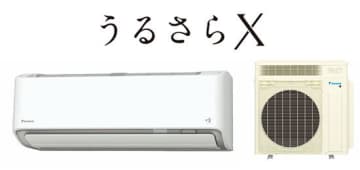 ダイキン、設定温度に到達した後の「安定運転時」の消費電力を抑制する「うるさらX（Rシリーズ）」