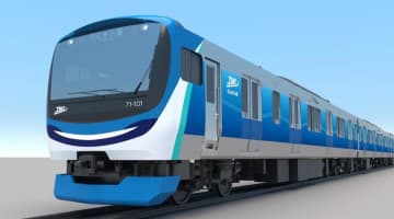 りんかい線、開業以来の新型車両「71-000形」10月1日運行開始　東京テレポート駅で出発式