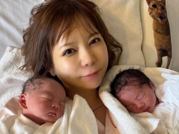 中川翔子、双子男児を出産「人生かけて守っていきたいと心から思います」