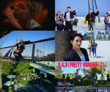 S.COUPSとMINGYUによるCxM（SEVENTEEN）、Lay Bankz迎えた「5, 4, 3 (Pretty woman) 」MV公開