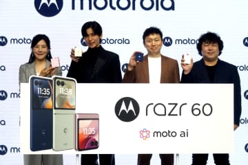 アジアで成長加速するモトローラ、新スマホ「razr 60」で若年層にアピール