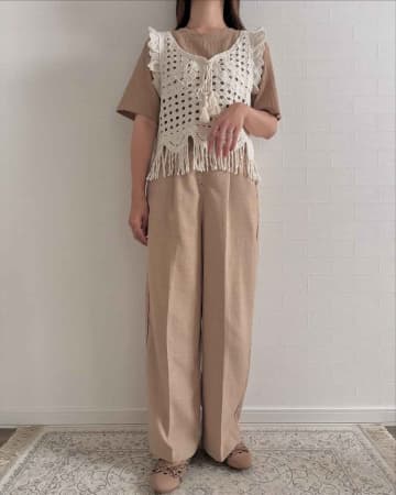 【しまむら】可愛く二の腕カバー♡「ぽこぽこトップス」