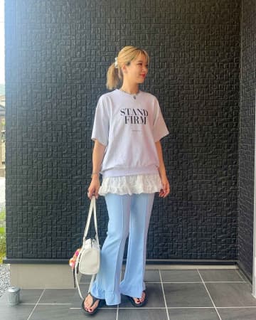【しまむらのパンツ】が超優秀！ 大人のサマ見え♡「着回しコーデ」