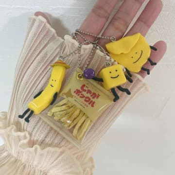 コンプしたい！【ガチャ】可愛くて悶絶♡「お菓子キーホルダー」