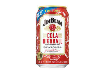 サントリー「ジムビーム ハイボール缶〈コーラハイボール〉」限定発売。コーラハイボールならではの刺激感と爽快感