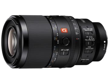 G Master初のマクロレンズ「FE 100mm F2.8 Macro GM OSS」。撮影倍率は最大1.4倍
