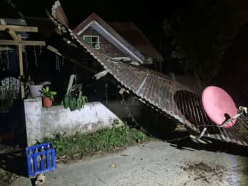 フィリピン中部でＭ６．９の地震　建物が倒壊、死傷者多数