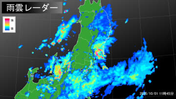 記録的短時間大雨情報【宮城県】