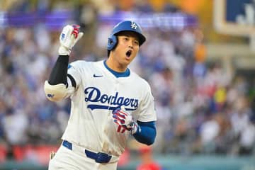 大谷翔平、衝撃1試合2発に満足げ「難しいコースだったけど…」「いいスイング」　速度189km爆速＆飛距離138mの特大弾
