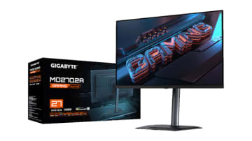 AI活用の画面焼き付き抑制機能を搭載 GIGABYTE 27インチ QHD 有機ELゲーミングモニター「GIGABYTE MO27Q2A」