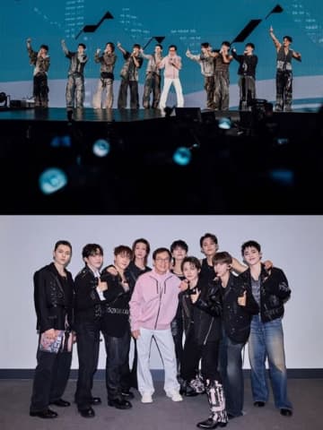「信じられない」ジャッキー・チェン、大人気K-POPグループ公演に“サプライズ登場”！夢の共演SHOTに反響【PHOTO】
