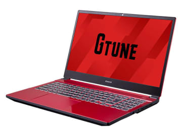 Core i7-13620H搭載の15.6型ゲーミングノートPC「G TUNE P5」に新色のレッドモデル
