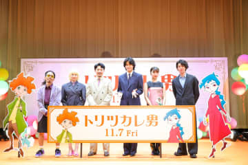 佐野晶哉（A ぇ! group）、上白石萌歌、柿澤勇人が映画 『トリツカレ男』プレミア上映会で劇中歌初披露！