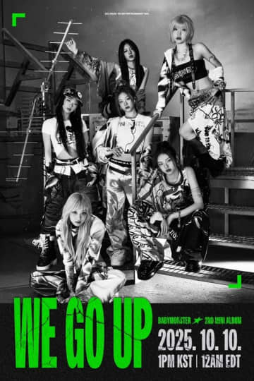BABYMONSTER、2ndミニアルバム「WE GO UP」ビジュアルフォト公開！