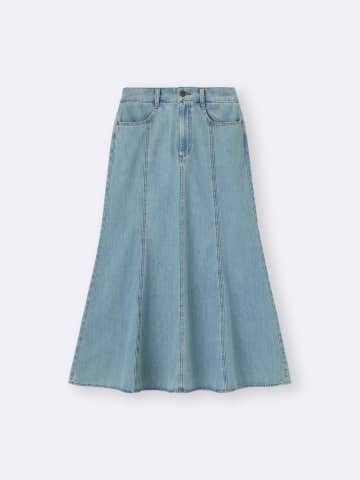 【GUデニム】が値下げ中！ 今買って長く使えそう♡「即戦力スカート」