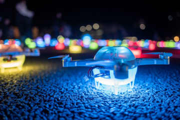 ROBOZ、妙高市制施行20周年でドローンショーを開催−妙高の夜空に“20年の物語”を描く−