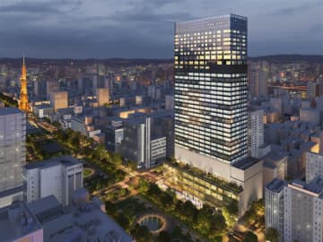 札幌中心部の36階複合施設が着工　ホテルは「パークハイアット」