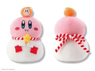郵便局に『星のカービィ』のグッズが登場！　鏡餅風クッションや年賀はがきなど展開