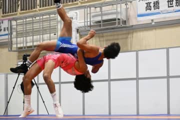 ＜レスリング＞2025年国民スポーツ大会・第3日（男子グレコローマン）