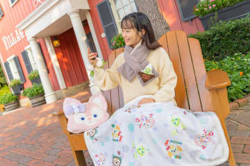 ダッフィー＆フレンズ、冬の新作続々！　リーナ・ベル推しなブランケットにオル・メルのマフラーも