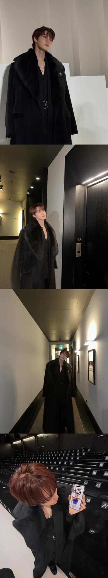 NCT・ドヨン、色気漂うロングコート姿で魅了…ギャップ全開“推し活ショット”も話題に【PHOTO】