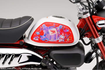 ホンダ × サンリオキャラ　クロミのモンキー125専用タンクサイドパネル登場