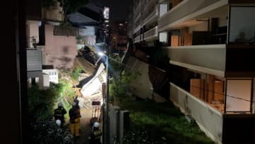 大雨の影響も…杉並の木造住宅倒壊現場を専門家が分析「土の力よりも水圧かかったか」