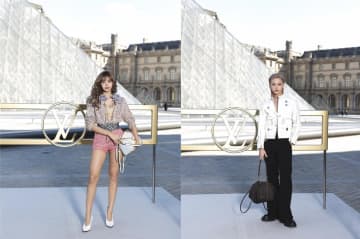 リサ(BLACKPINK)、フィリックス(Stray Kids)、ゼンデイヤ、エマ·ストーンら、ルイ・ヴィトン2026春夏ウィメンズ·コレクションを堪能