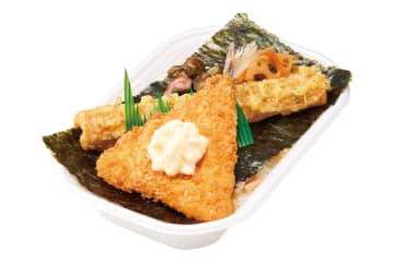 ほっかほっか亭、ワンコイン“500円”の「アジフライのりタル弁当」発売！