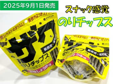 これが新感覚スナック【ザクのりチップス 旨味しょうゆ味】