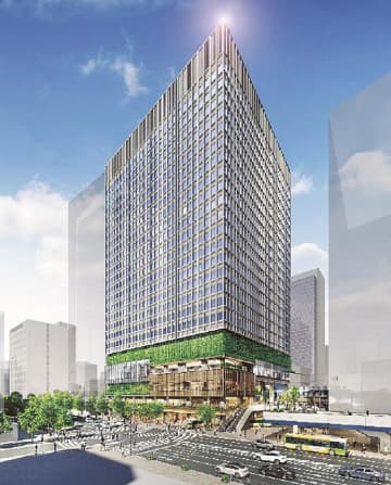三井不ら／田町駅西口駅前地区開発事業／延べ９・８万平米ビル着工
