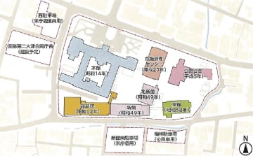 滋賀県／県庁舎（大津市）在り方懇話会が初会合／整備手法や将来像など検討