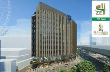 大阪・梅田に木立モチーフの新ビル　「東阪急ビルディング」建替