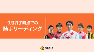 月間15勝の戸崎圭太騎手が首位守る　川田将雅騎手は月間重賞3勝の大活躍【9月終了時の騎手リーディング】
