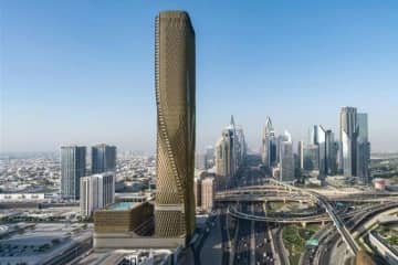 「マンダリン オリエンタル ダウンタウン ドバイ」、10月開業　高さ303メートル