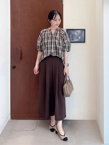 【SHOO・LA・RUE】ブラウンって使える♡ 初秋に着たい「スイッチコーデ」