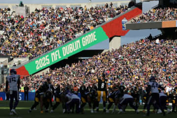 ダブリンでのバイキングス対スティーラーズの視聴者はNFLネットワーク・インターナショナル・ゲームで過去最多2位