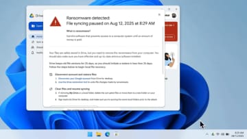 Googleドライブにランサムウェア検出/ファイル復元機能が追加