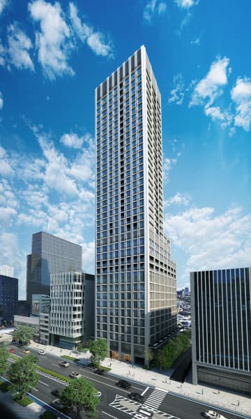 青山に高さ160mのランドマーク「表参道Grid Tower」　26年2月開業