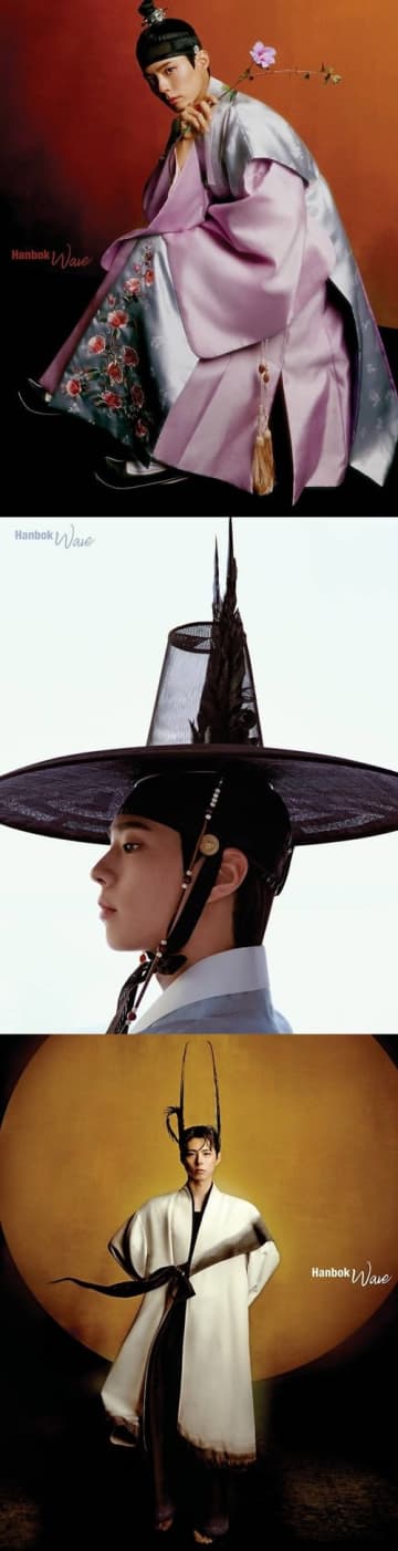 俳優パク・ボゴムの映像を新宿で！端正で凛とした韓服姿を世界各地の電光掲示板で上映決定