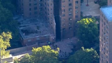 ＮＹ高層住宅で爆発、ビルの一画が崩落　死傷者なし、不安募らせる住民