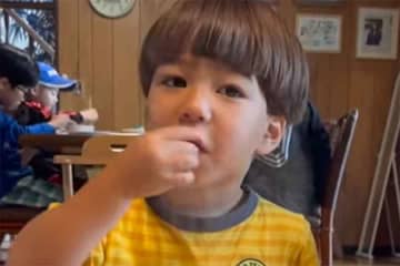 「これが魚？」　スイス生まれの男の子が初体験　日本の朝食で驚いた一皿とは
